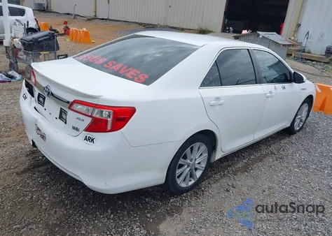 2013 Toyota Camry Hybrid Xle из США, поврежденный, VIN 4T1BD1FK7DU085988